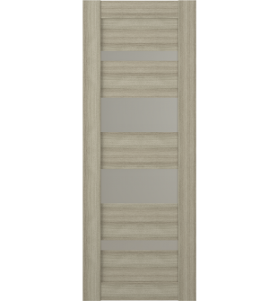 DOOR SLAB MIRELLA VETRO SHAMBOR 24" X 96" X 1 3/4" FROSTED GLASS