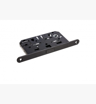 AGB POLARIS XT- 6MM BATHROOM LOCK, 8 MM HUB (FOR PASSAGE/PRIVACY) BLACK