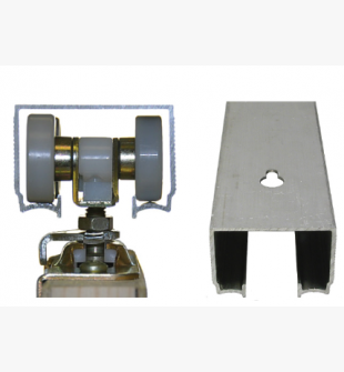 JOHNSON HARDWARE 100SD 2-DOOR PART SET