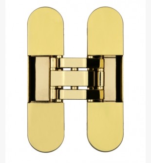 3D-ADJUSTABLE CONCEALED HINGE POLISHED GOLD KIT