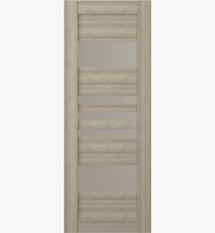 DOOR SLAB LETI VETRO SHAMBOR 28" X 80" X 1 3/4" FROSTED GLASS