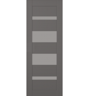 DOOR SLAB MIRELLA VETRO GRAY MATTE 30" X 80" X 1 3/4" FROSTED GLASS