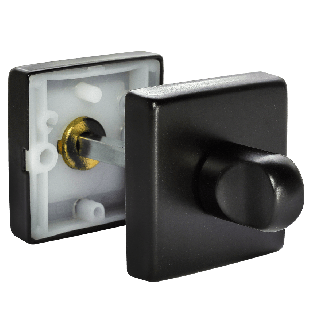COVER PLATES LUX-WC-SQ NERO BLACK