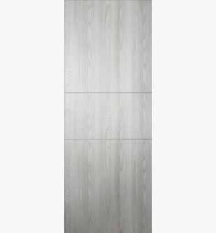 DOOR SLAB OPTIMA 2H RIBEIRA ASH 42" X 80" X 1 3/4" SOLID CORE