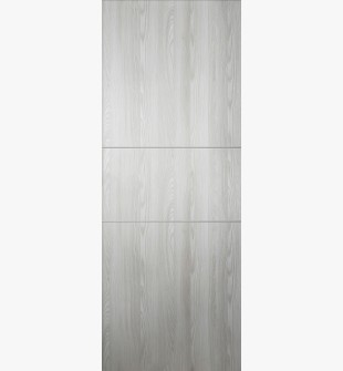 DOOR SLAB OPTIMA 2H RIBEIRA ASH 30" X 96" X 1 3/4" SOLID CORE