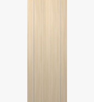 DOOR SLAB OPTIMA 2U LOIRE ASH 32" X 96" X 1 3/4" SOLID CORE