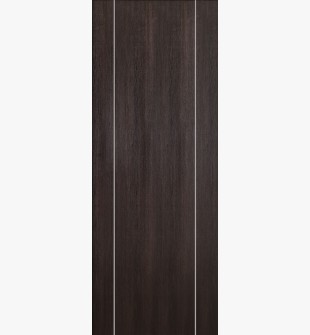 DOOR SLAB OPTIMA 2U VERALINGA OAK 18" X 96" X 1 3/4" SOLID CORE