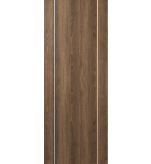 DOOR SLAB OPTIMA 2U PECAN NUTWOOD 42" X 80" X 1 3/4" SOLID CORE