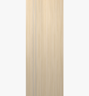 DOOR SLAB OPTIMA 2V LOIRE ASH 30" X 92 1/2" X 1 3/4" SOLID CORE