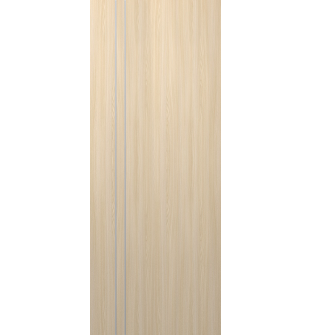 DOOR SLAB OPTIMA 2V LOIRE ASH 42" X 84" X 1 3/4" SOLID CORE