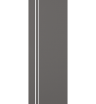 DOOR SLAB OPTIMA 2V GRAY MATTE 42" X 92 1/2" X 1 3/4" SOLID CORE