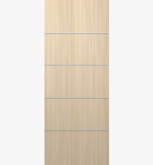 DOOR SLAB OPTIMA 4H LOIRE ASH 30" X 92 1/2" X 1 3/4" SOLID CORE
