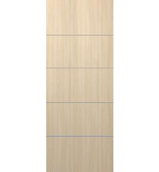 DOOR SLAB OPTIMA 4H LOIRE ASH 42" X 80" X 1 3/4" SOLID CORE