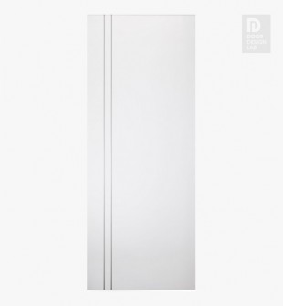 DOOR SLAB 20 MIN FIRE RATED 2V BIANCO NOBLE 36" X 80" X 1 3/4"