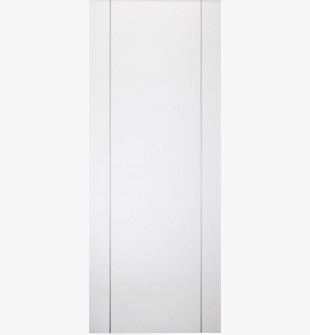 DOOR SLAB OPTIMA 2U SNOW WHITE 30" X 80" X 1 3/4" SOLID CORE