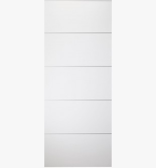 DOOR SLAB OPTIMA 4H SNOW WHITE 18" X 84" X 1 3/4" SOLID CORE