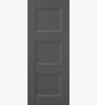 DOOR SLAB OXFORD DUO 07 2RN GRAY MATTE 36" X 80" X 1 3/4"