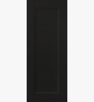 DOOR SLAB OXFORD DUO 07 BLACK MATTE 18" X 84" X 1 3/4"