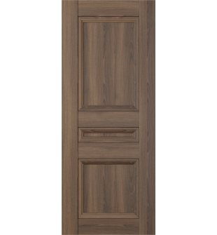 DOOR SLAB OXFORD DUO 07 2R PECAN NUTWOOD 32" X 92 1/2" X 1 3/4"
