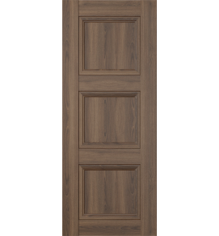 DOOR SLAB OXFORD DUO 07 2RN PECAN NUTWOOD 30" X 84" X 1 3/4"