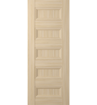 DOOR SLAB OXFORD DUO 07 4R LOIRE ASH 18" X 92 1/2" X 1 3/4"