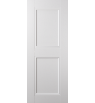 DOOR SLAB OXFORD DUO 07 RN SNOW WHITE 30" X 80" X 1 3/4"