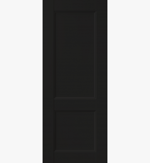 DOOR SLAB OXFORD UNO 07 R BLACK MATTE 32" X 84" X 1 3/4"