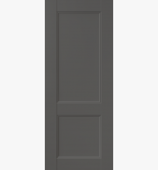 DOOR SLAB OXFORD UNO 07 R GRAY MATTE 30" X 80" X 1 3/4"