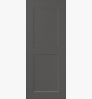 DOOR SLAB OXFORD UNO 07 RN GRAY MATTE 32" X 92 1/2" X 1 3/4"