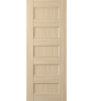 DOOR SLAB OXFORD UNO 07 4R LOIRE ASH 30" X 92 1/2" X 1 3/4"