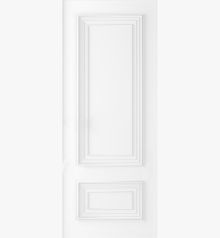 DOOR SLAB PALAZZO 2 POLAR WHITE 24" X 84" X 1 3/4" SOLID CORE