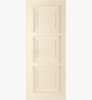 DOOR SLAB PALAZZO 3 IVORY 28" X 92 1/2" X 1 3/4" SOLID CORE