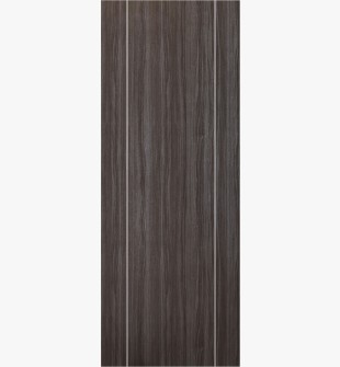 DOOR SLAB PALLADIO 2U GRAY OAK 30" X 92 1/2" X 1 9/16" SOLID CORE