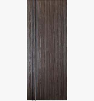 DOOR SLAB PALLADIO 2V GRAY OAK 30" X 84" X 1 9/16" SOLID CORE