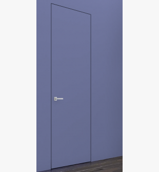 RTA DOOR SLAB EXAMPLE FOR PAINTING IN PLAIN BLUE 24" X 96" X 1 3/4"