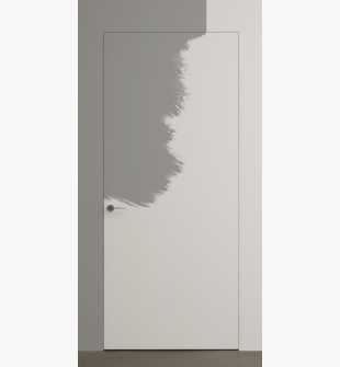 RTA DOOR SLAB EXAMPLE FOR PAINTING IN GREY 24" X 80" X 1 3/4"