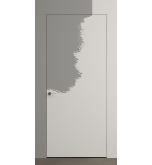 RTA DOOR SLAB EXAMPLE FLUSH LVL PRIMED DOOR FOR PAINTING IN GREY 30" X 108" X 1 3/4"