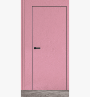 RTA DOOR SLAB EXAMPLE FOR PLASTERING IN PINK 30" X 96" X 1 3/4"