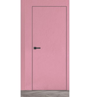 DOOR SLAB EXAMPLE FLUSH LVL PRIMED DOOR FOR PLASTERING IN PINK 30" X 108" X 1 3/4"