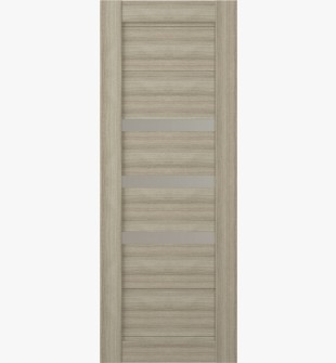DOOR SLAB RITA VETRO SHAMBOR 18" X 84" X 1 3/4" FROSTED GLASS