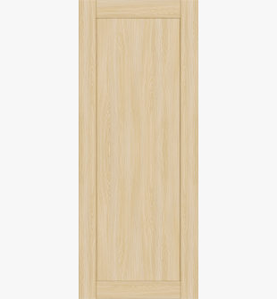 DOOR SLAB SHAKER 1 PANEL LOIRE ASH 36" X 96" X 1 3/4"