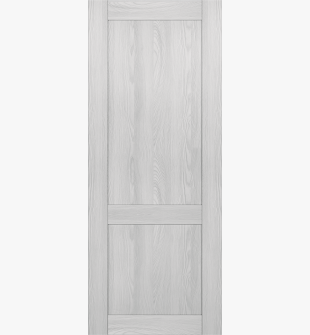 DOOR SLAB SHAKER 1 PANEL RIBEIRA ASH 36" X 84" X 1 3/4"