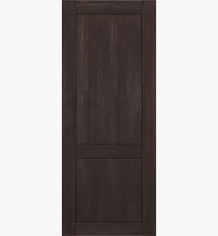 DOOR SLAB SHAKER 2 PANEL VERALINGA OAK 36" X 92 1/2" X 1 3/4"