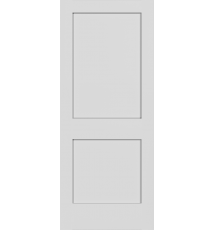 DOOR SLAB SHAKER 2 PANEL PRIMED 30" X 96" X 1 3/4"