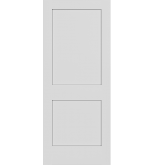 DOOR SLAB SHAKER 2 PANEL PRIMED 24" X 80" X 1 3/4"