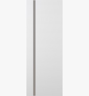 DOOR SLAB SMART PRO 208 VETRO POLAR WHITE 24" X 80" X 1 3/4" SOLID CORE