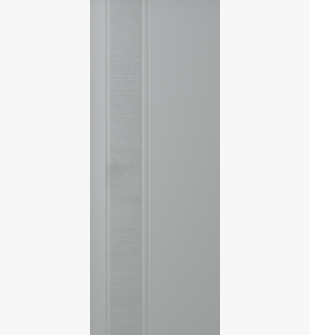 DOOR SLAB TWINWOOD 1 LIGHT GREY 28" X 80" X 1 3/4" SOLID CORE