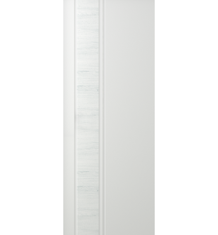 DOOR SLAB TWINWOOD 1 POLAR WHITE 28" X 80" X 1 3/4" SOLID CORE