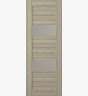 DOOR SLAB VITA VETRO SHAMBOR 24" X 84" X 1 3/4" FROSTED GLASS