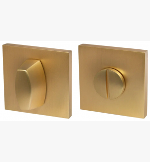 COVER PLATES WC-BOLT BK6 USS FSG-39, FLORENTINE GOLD